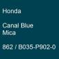 Preview: Honda, Canal Blue Mica, 862 / B035-P902-0.